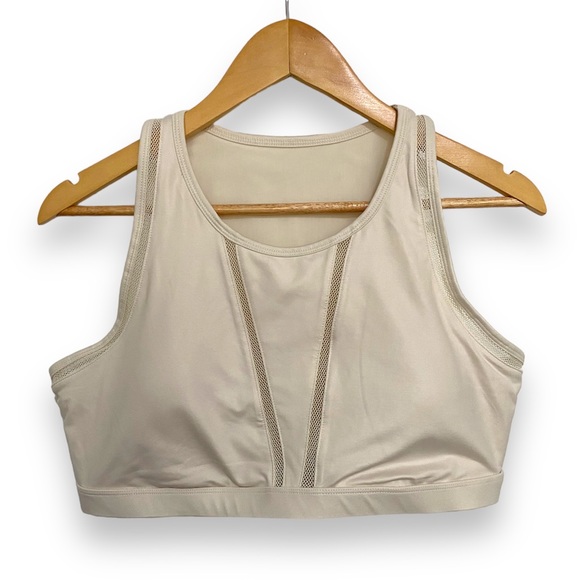 FABLETICS Women’s Mesh Pullover Medium Impact Sport Bra Activewear Top Sz XL - Picture 1 of 10